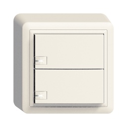 [203522000] AP-Taster KNX 2-fach Edue ws