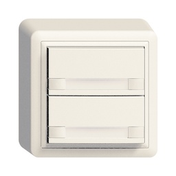 [203526000] AP-Taster KNX 2-fach Edue ws