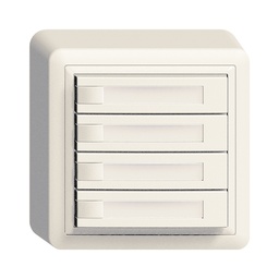 [203541000] AP-Taster KNX 4-fach Edue ws