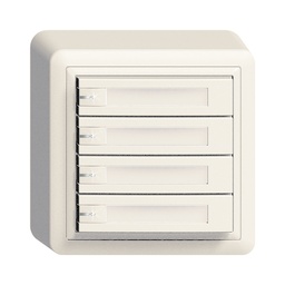 [203543000] AP-Taster KNX 4-fach Edue ws