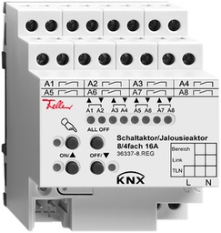 [405662600] EB-Jalousieaktor KNX 8/4× 10 A