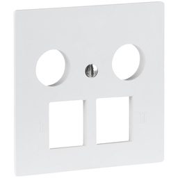[377720055] Frontplatte R&M MM 2×RJ45