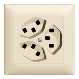 [657112010] UP-Steckdose 3×T23 16A Edue