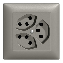 [657112040] UP-Steckdose 3×T23 16A Edue