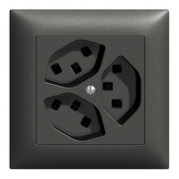 [657112950] UP-Steckdose 3×T23 16A Edue