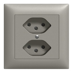 [657114040] UP-Steckdose Edue 2×T13 dgu
