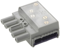 [150700337] Flachkabeldose Ecobus combi 5P