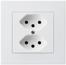[657114408] UP-Steckdose KPR 2×T13 ws