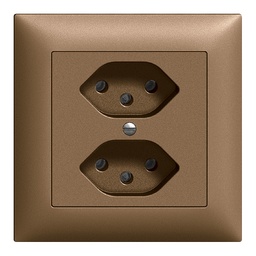 [657114890] UP-Steckdose Edue 2×T13 cof