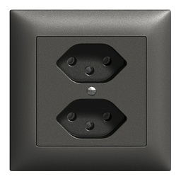 [657114950] UP-Steckdose Edue 2×T13 sz
