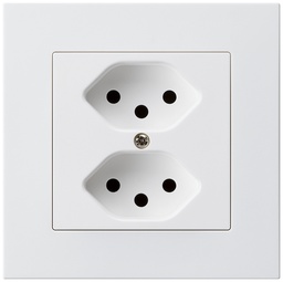 [657124408] UP-Steckdose KPR 2×T13 ws,
