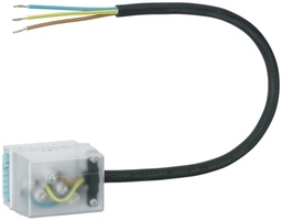 [150813113] Flachkabeldose L1-N-PE 16A