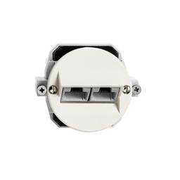 [977152008] UP-Anschlussdose FH 2×RJ45 ws