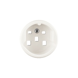 [377828100] Frontset FH z.Steckdose T25 ws