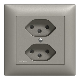 [657134040] UP-Steckdose Edue 2×T13 1×S