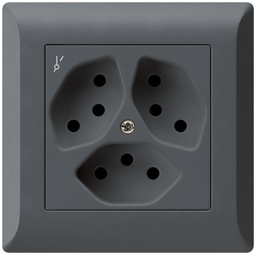 [657135048] UP-Steckdose KLI 3×T13/1S an