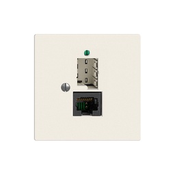 [877612000] Dose 1×T+T,1×RJ45/u 8P Edue ws
