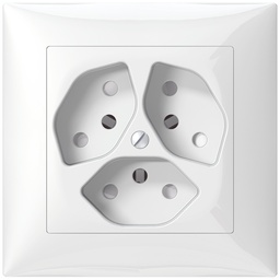 [657155102] UP-Steckdose SIDUS 3×T13 wsg