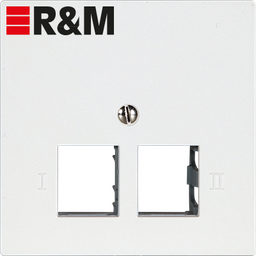 [977272005] UP-Anschlussdose R&M 2×RJ45