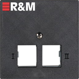 [977272055] UP-Anschlussdose R&M 2×RJ45