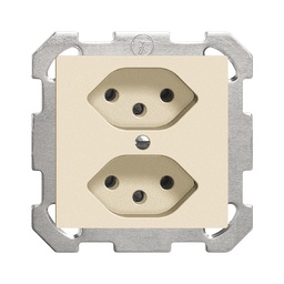 [657214010] UP-Steckdose Edue 2×T13 cre