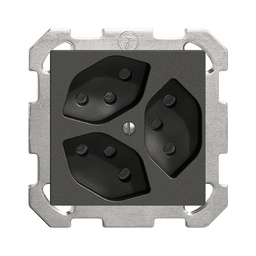 [657215950] UP-Steckdose Edue 3×T13 sz