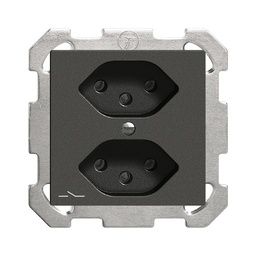 [657234950] UP-Steckdose Edue 2×T13 1×S sz