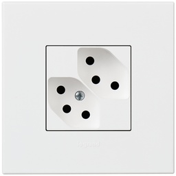 [657314001] UP-Steckdose ATO 2×T13 ws Gr.I