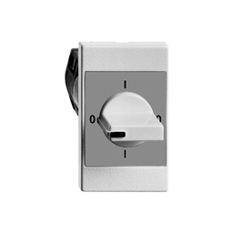[427001400] EB-Drehschalter FH 0/1L ws