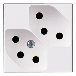 [657414001] EB-Steckdose ATO 2×T13 ws 2