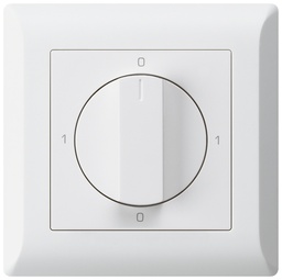 [547001008] UP-Drehschalter KLI 0/1L ws,