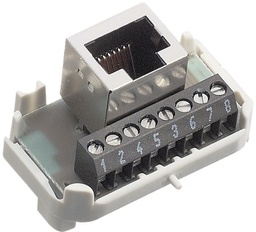[977701095] Einsatz ISDN R&M 1×RJ45/s 8P
