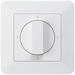 [547001208] UP-Drehschalter KTR 0/1L ws,