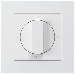 [547001408] UP-Drehschalter KPR 0/1L ws,