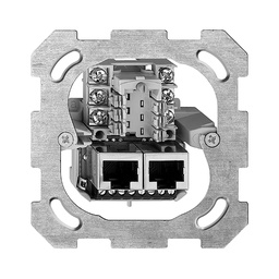 [977713700] UP-Anschlussdose 1×TT,2×RJ45/s