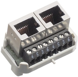 [977722095] Einsatz ISDN R&M 2×RJ45/s 4P