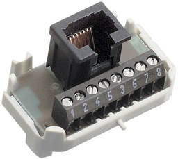 [977731095] Einsatz ISDN R&M 1×RJ45/u 8P