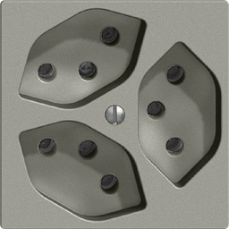 [657625040] UP-Steckdose Edue 3×T13 dgu