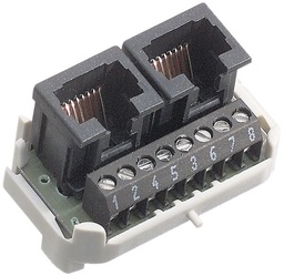 [977742095] Einsatz ISDN R&M 2×RJ45/u 8P
