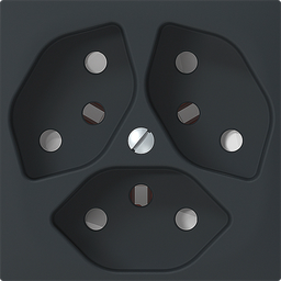 [657655042] UP-Steckdose SIDUS 3×T13 an