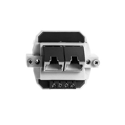 [977910000] Einsatz BSE 2×RJ45 getrennt