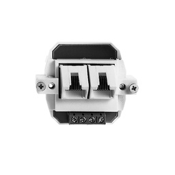 [977950000] Einsatz BSE 2×RJ45 getrennt