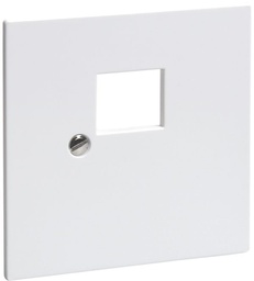 [977961605] Frontplatte R&M 1RJ45 ws