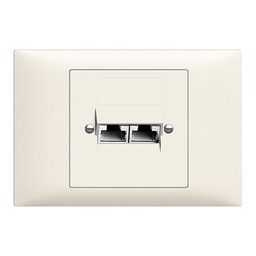 [979468000] EB-Dose 2×RJ45/s 8P getr.Edue