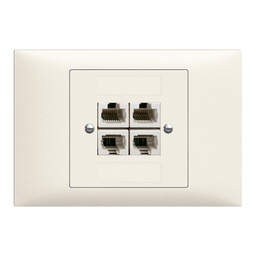 [979482000] EB-Dose 4×RJ45/u 4P getr.Edue