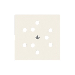 [378076000] Frontplatte Edue 3×T12 ws