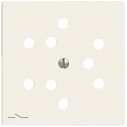 [378078000] Frontplatte Edue 3×T12 1×S ws
