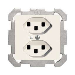 [677354000] UP-Steckdose 2×T23 16A Edue ws