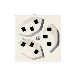 [677664000] Steckdose Edue 3×T23 ws 16A
