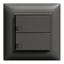 [325020950] UP-Taster KNX 2-fach Edue sz
